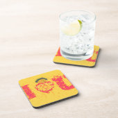 Nakupenda - I Love U Swahili Word文字意味アート コースター (右側)