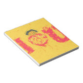 Nakupenda - I Love U Swahili Word文字意味アート ノートパッド (アングル)