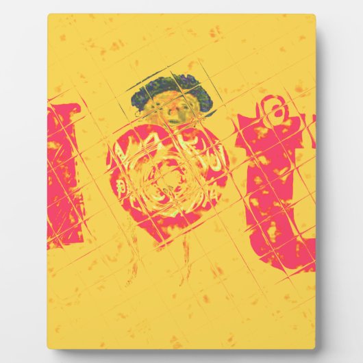 Nakupenda - I Love U Swahili Word文字意味アート フォトプラーク (正面)