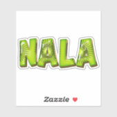 Nala Name Kiwi Design Aufkleber Sticker シール (シート)