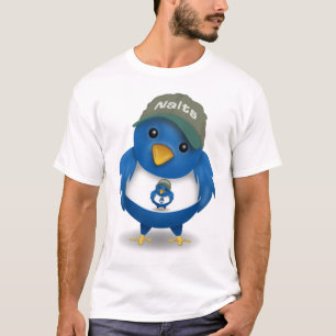 NaltsのTwitterの鳥のフラクタル Tシャツ