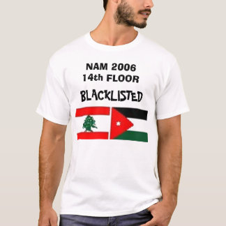 NAM 2006の第14床のブラックリスト Tシャツ