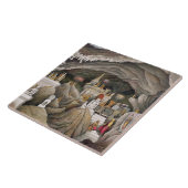 Nam Hou、「Atlからのラオスの小洞窟のインテリア、 タイル (側面)