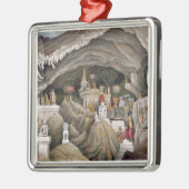 Nam Hou、「Atlからのラオスの小洞窟のインテリア、 メタルオーナメント (左)