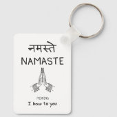 Namaste キーホルダー (裏面)