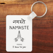 Namaste キーホルダー (裏面)