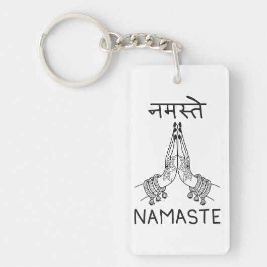 Namaste キーホルダー (正面)