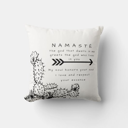 namaste クッション (正面)