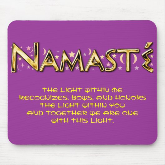 Namasté マウスパッド (正面)