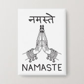 Namaste 缶バッジ (正面)