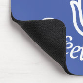 Namaste 6' Feet Away マウスパッド (コーナー)