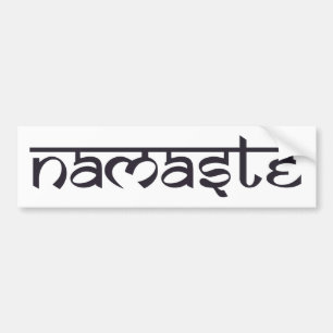 Namaste Bumper Sticker バンパーステッカー