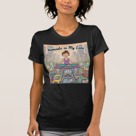 Namaste in My Lane — カームクラリティアクティベーション Tシャツ