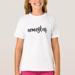 Namaste | Modern Spiritual Kids Yoga Design Tシャツ