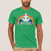 Namaste Rainbow Intentions Tシャツ (正面)