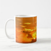 Namasté Sonnenaufgang コーヒーマグカップ (左)