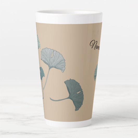 Namaste - Thank You カフェラテマグ (正面)