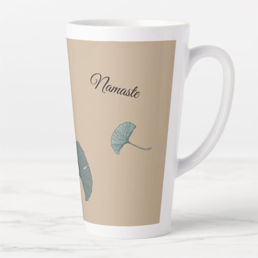 Namaste - Thank You カフェラテマグ (右)