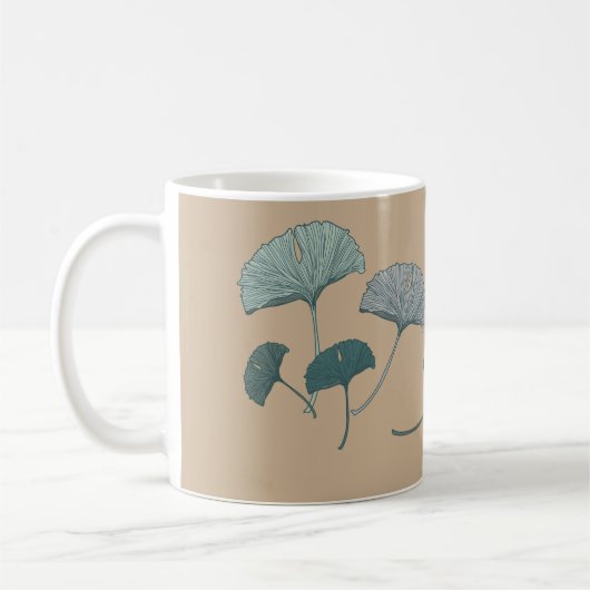 Namaste - Thank You コーヒーマグカップ (左)