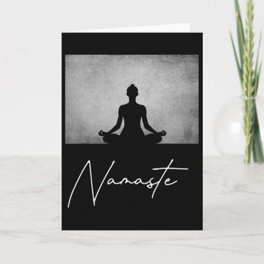 Namaste Yoga _1  カード (正面)