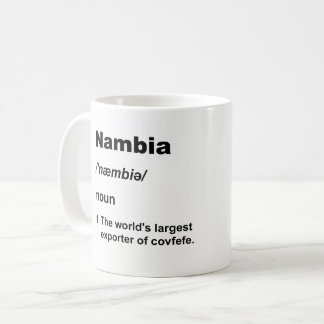 Nambiaおよびcovfefe コーヒーマグカップ