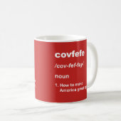 Nambiaおよびcovfefe コーヒーマグカップ (正面右)
