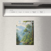 Namdapha National Park India Travel マグネット (インサイチュ (食洗機))