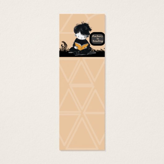 Nameは読Black Orange Peach Bookmarks (裏面)