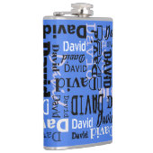 NAMEカスタマイズ可能なフラスクアルコール飲み物用品 フラスク (右)