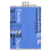 NAMEカスタマイズ可能なフラスクアルコール飲み物用品 フラスク (裏面)