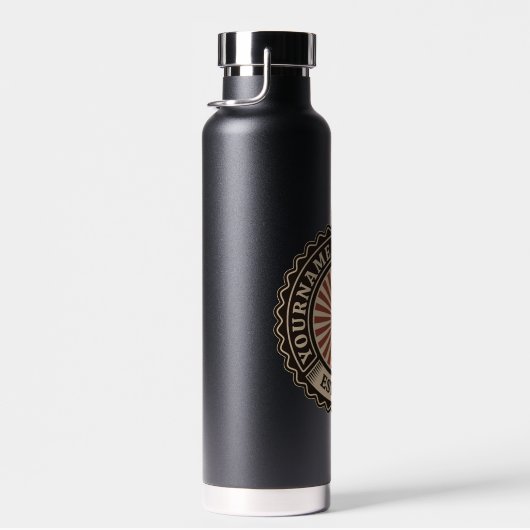 NAMEクラフトパーソナライズされたビールタップハウスブルワリーバー ウォーターボトル (右面)