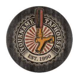 NAMEクラフトパーソナライズされたビールタップハウスブルワリーバー カッティングボード