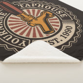 NAMEクラフトパーソナライズされたビールタップハウスブルワリーバー シェルパブランケット (3/4)