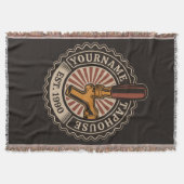 NAMEクラフトパーソナライズされたビールタップハウスブルワリーバー スローブランケット (正面)