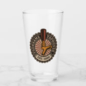 NAMEクラフトパーソナライズされたビールタップハウスブルワリーバー タンブラーグラス (正面)