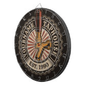 NAMEクラフトパーソナライズされたビールタップハウスブルワリーバー ダーツボード (正面右)