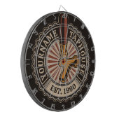 NAMEクラフトパーソナライズされたビールタップハウスブルワリーバー ダーツボード (正面左)