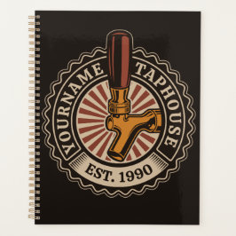 NAMEクラフトパーソナライズされたビールタップハウスブルワリーバー プランナー手帳