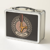 NAMEクラフトパーソナライズされたビールタップハウスブルワリーバー メタルランチボックス (裏面)