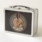 NAMEクラフトパーソナライズされたビールタップハウスブルワリーバー メタルランチボックス (正面)