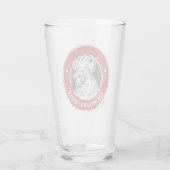 NAMEチキンパーソナライズされたカントリーカスタムルースター タンブラーグラス (裏面)