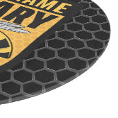 NAMEハニーパーソナライズされたビー養蜂場 カッティングボード (角)