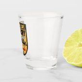 NAMEハニーパーソナライズされたビー養蜂場 ショットグラス (右)