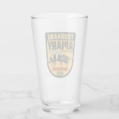 NAMEハニーパーソナライズされたビー養蜂場 タンブラーグラス (裏面)