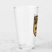 NAMEハニーパーソナライズされたビー養蜂場 タンブラーグラス (右)