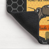 NAMEハニーパーソナライズされたビー養蜂場 マウスパッド (コーナー)