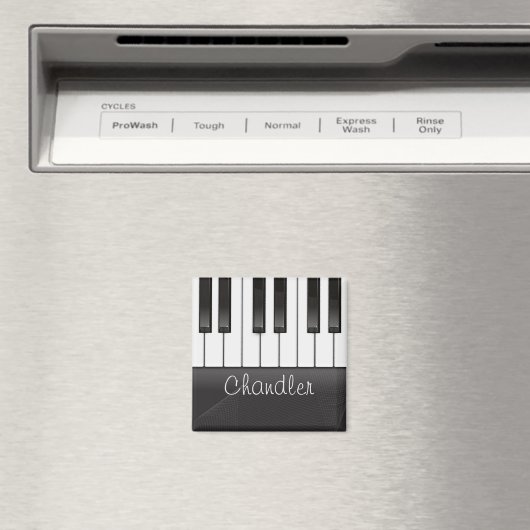 NAMEピアニストパーソナライズされたピアノ鍵音楽先生 マグネット (インサイチュ (食洗機))