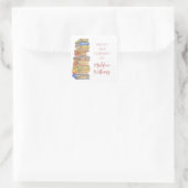 Nameライブラリからのブックスタック蔵書票 スクエアシール (バッグ)