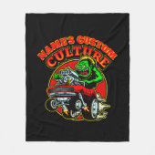 NAME カスタム Culture 改造 Muscle Carを追加 フリースブランケット (正面)