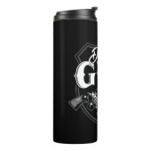 NAME パーソナライズされた Old Revolvers Gun Shop銃器 タンブラー (回転左)